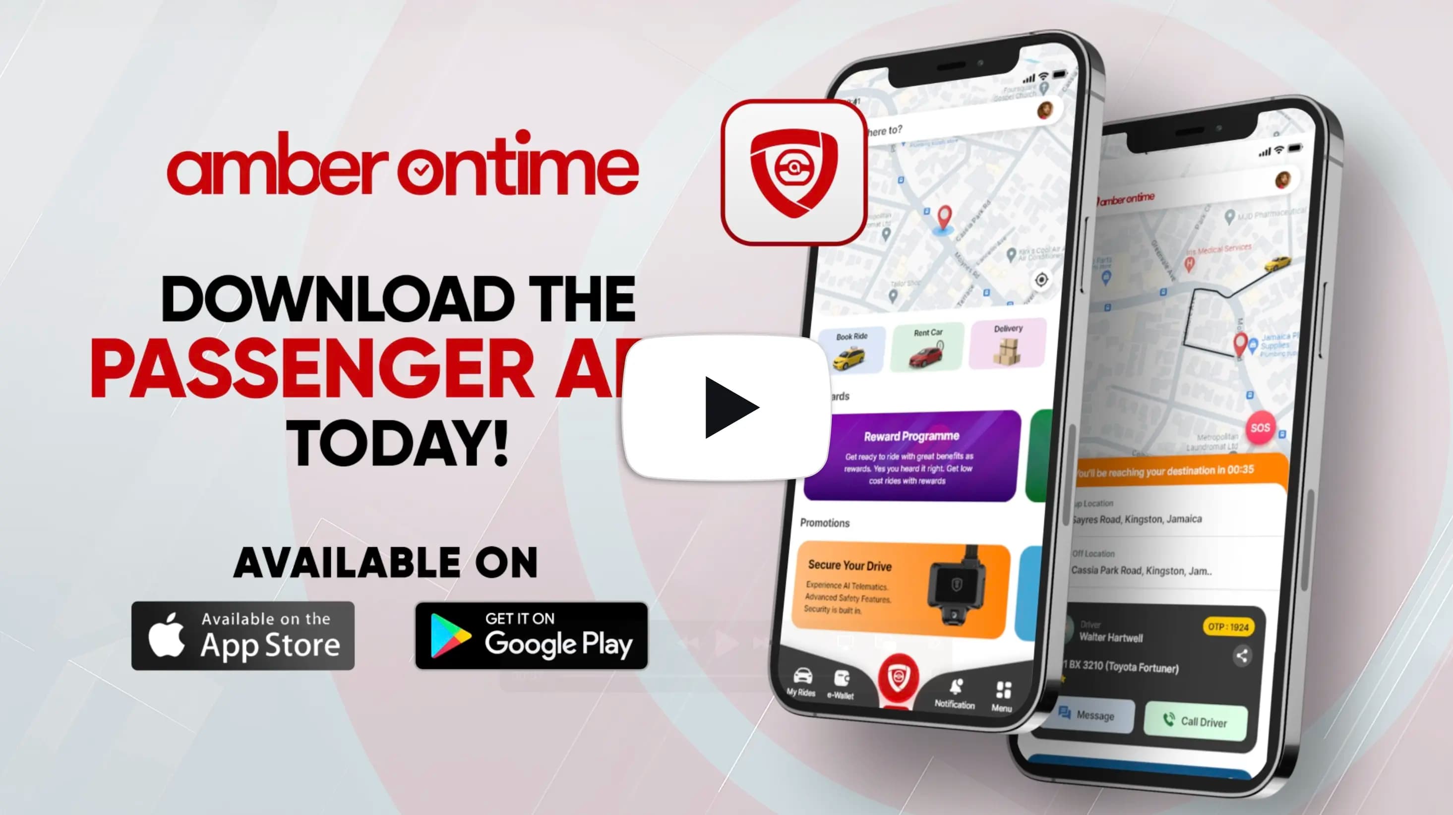 Watch why drivers choose Amber OnTime